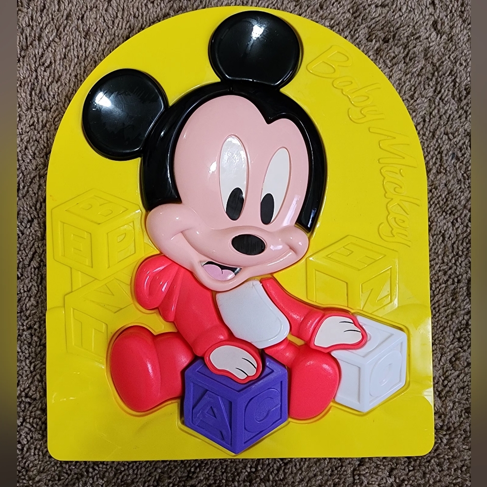 Vintage Disney 3D Puzzle Baby Mickey